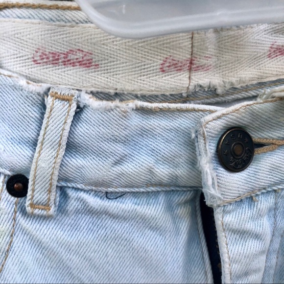 Vintage 80’s Coke Jeans Lightwash - Picture 3 of 11